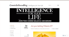 Desktop Screenshot of connieselleccablog.com